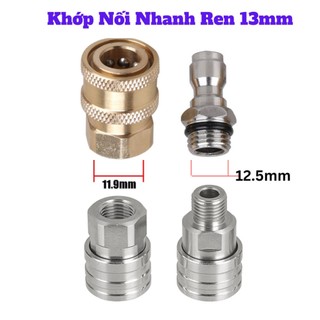 Bộ Khớp Nối Nhanh 1/4 Ren Trong 13 Cho Máy Rửa Xe
