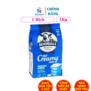 Sữa bột nhập khẩu úc devondale nguyên kem , btnature nguyên kem - trọng lượng 1kg
