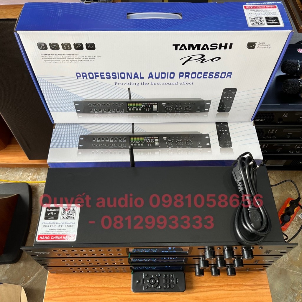 Vang cơ lai số TAMASHI FX25 plus FX 25 có echo và reverb tích hợp giải mã ân thanh số blutooth, cổng quang