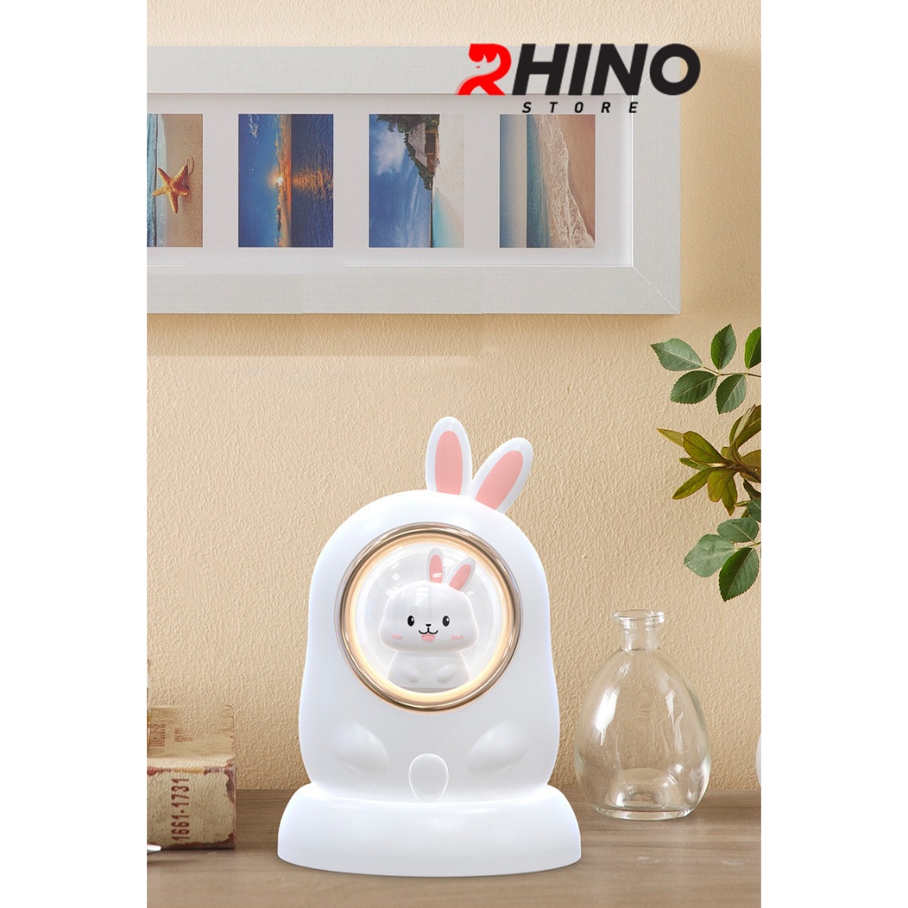 Máy sưởi ấm mini chạy pin cầm tay đèn LED Rhino W301, 3 mức độ nhiệt,  Làm ấm nhanh