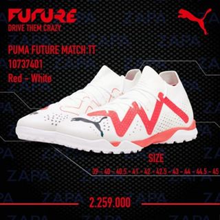 Giày đá bóng chính hãng PUMA Future Match TT Breakthrough - Trắng/Hồng - 107374 01