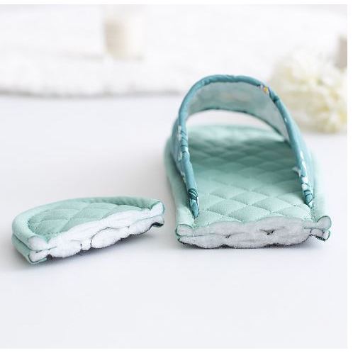 Dép vải cotton đi trong nhà, văn phòng, thấm hút mồ hôi, nhẹ nhàng êm ái