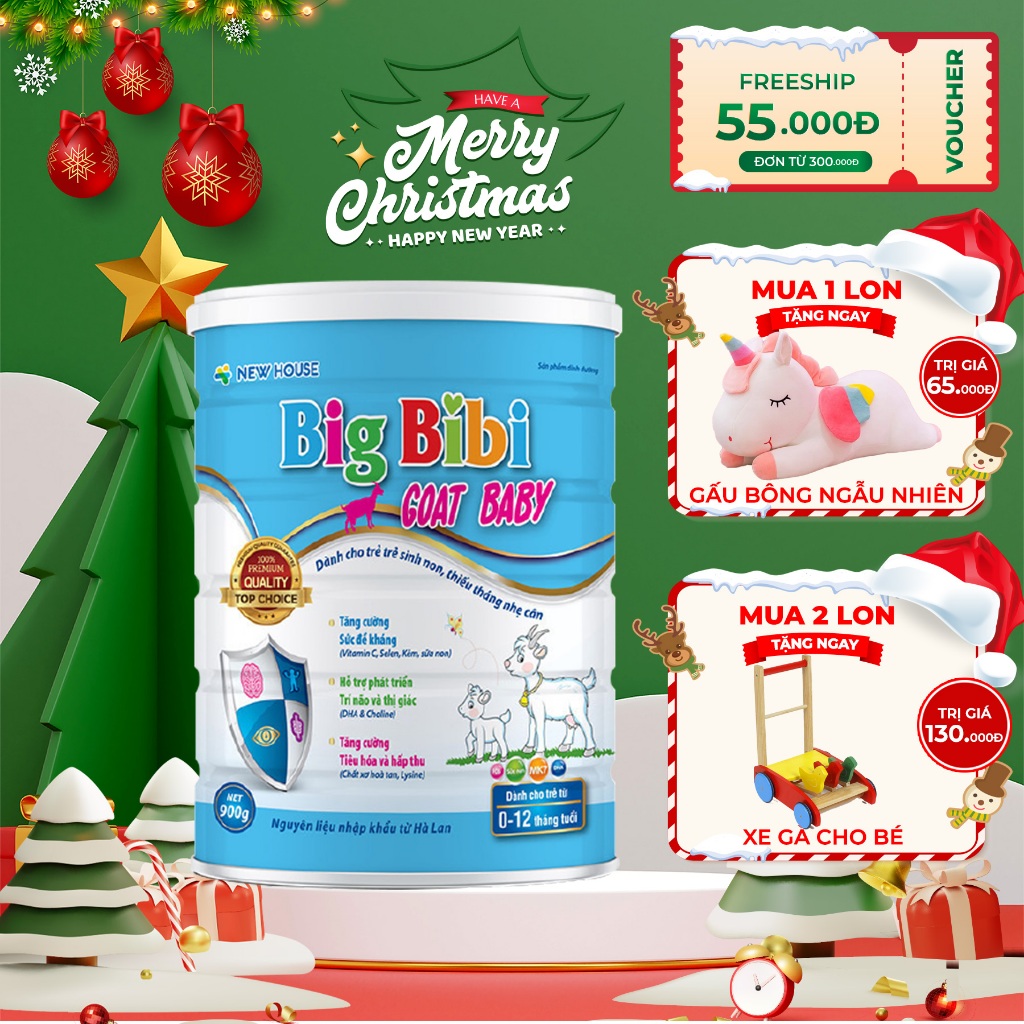 Sữa Big bibi GOAT BABY 400g, Dành cho trẻ sinh non, thiếu tháng nhẹ cân-Childs_day