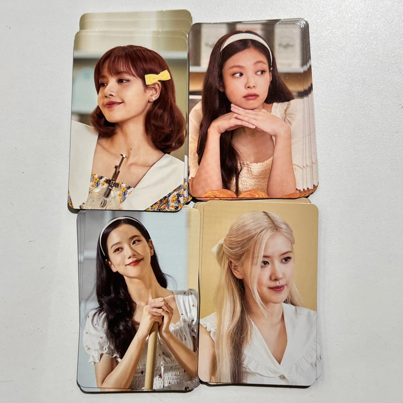 Card ảnh Blackpink The Game Collection Pob
