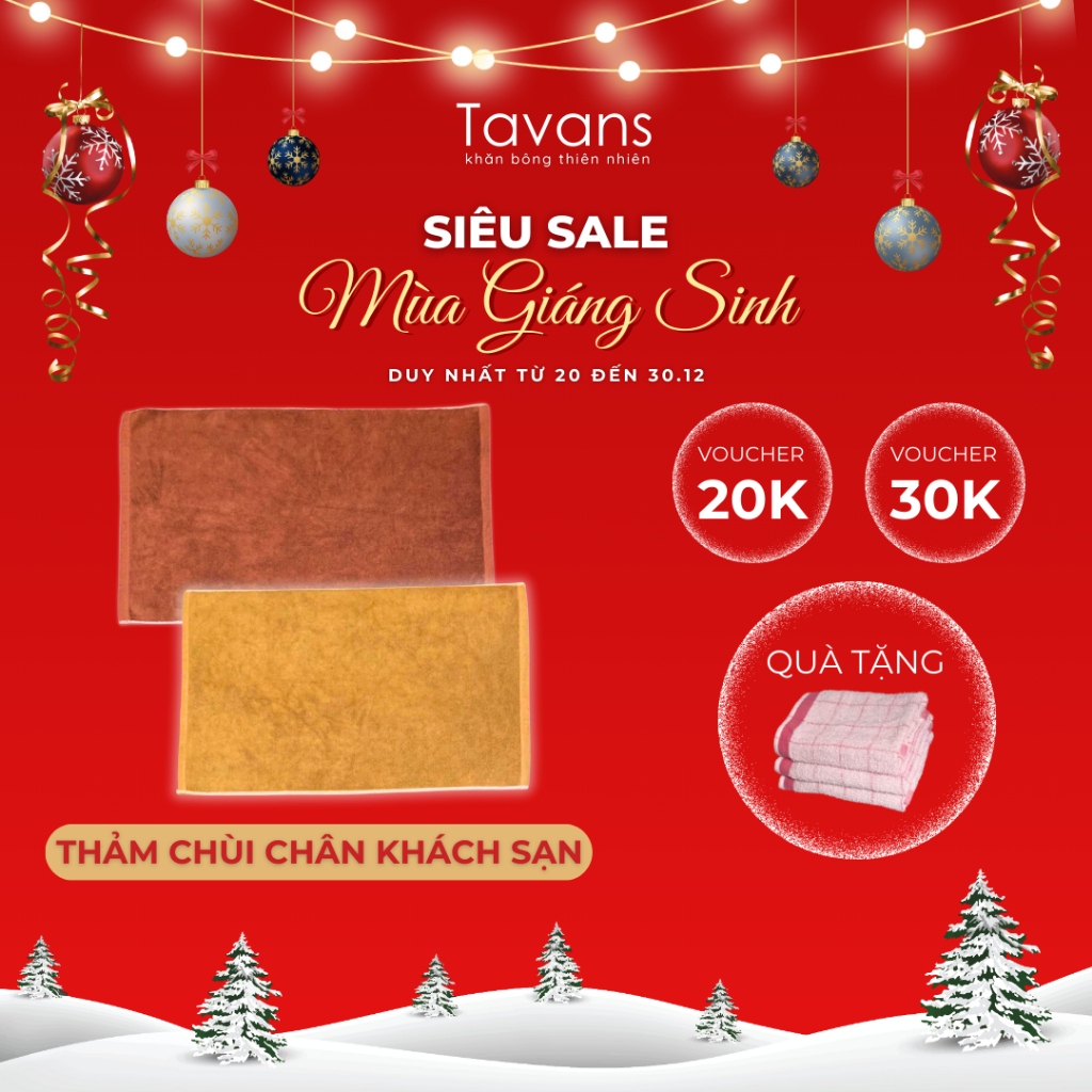 Thảm Chùi Chân Khách Sạn XUẤT DƯ CỰC RẺ 100% Cotton cho Gia Đình, Khách Sạn, Spa, Salon TAVANS
