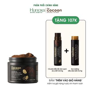 [SPECIAL DEAL] Tẩy tế bào chết body Cocoon, tẩy da chết cơ thể cà phê Đắk Lắk cho làn da mềm mại và rạng rỡ - HUNOXA