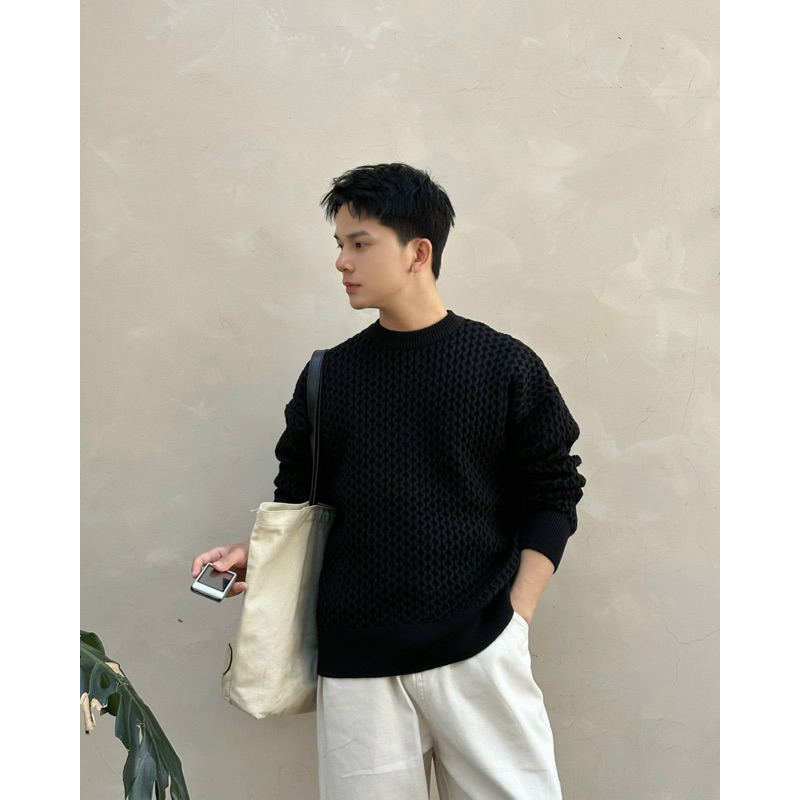 ÁO SWEATER LEN LÔNG CỪU PHONG CÁCH HÀN QUỐC