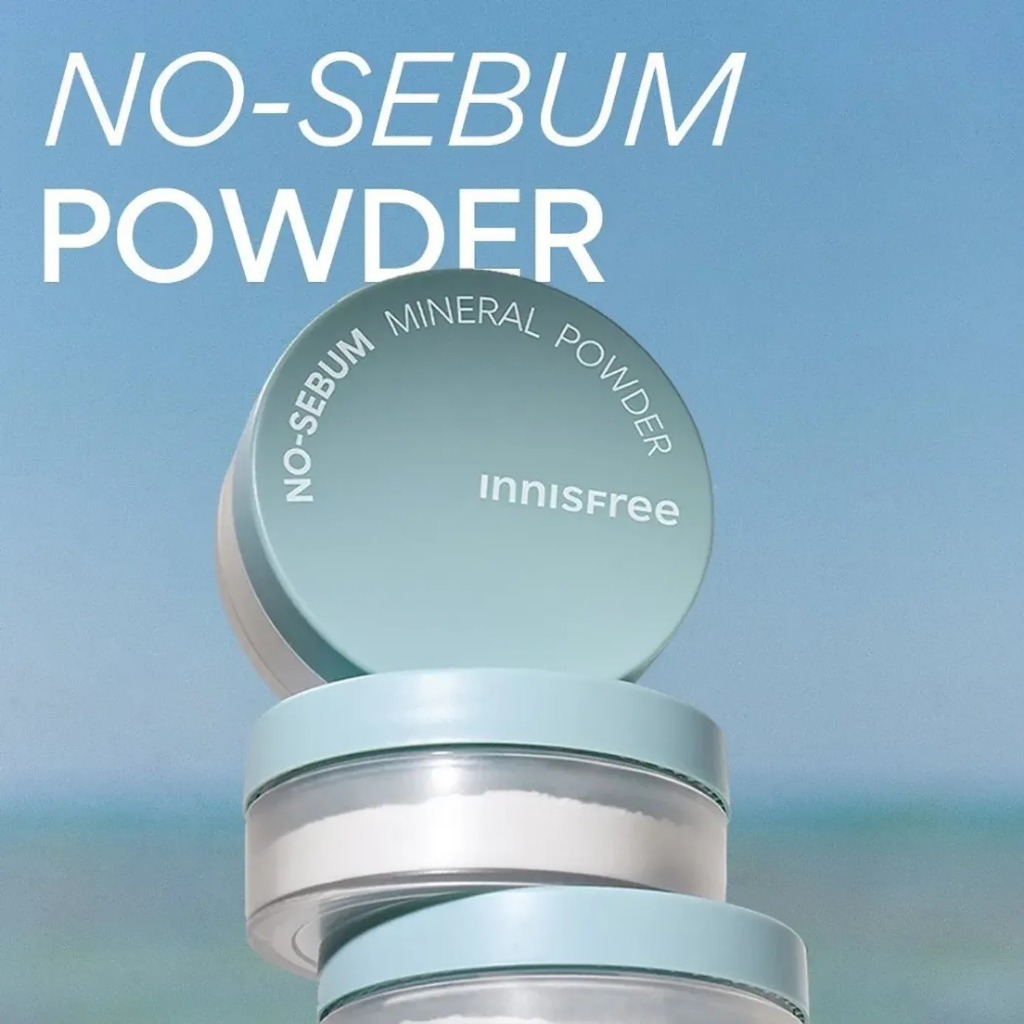 Phấn Phủ Kiềm Dầu Innisfree No Sebum Mineral,Blur Powder