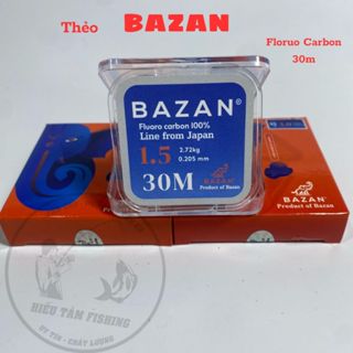 Cước thẻo, dây link Bazan FluoroCarbon 30m (chính hãng)