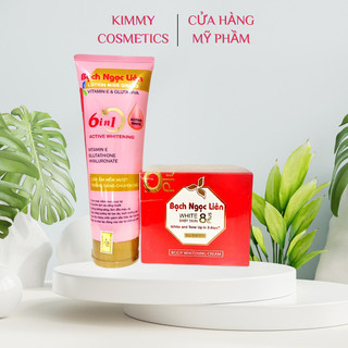 kem dưỡng trắng da bạch ngọc liên white baby skin 150g tặng kèm chai lotion