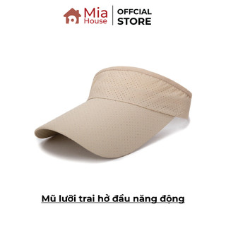 Mũ lưỡi trai hở đầu năng động - phù hợp sử dụng khi chơi thể thao ngoài trời hoặc du lịch, dã ngoại, tập Gym - khóa dán