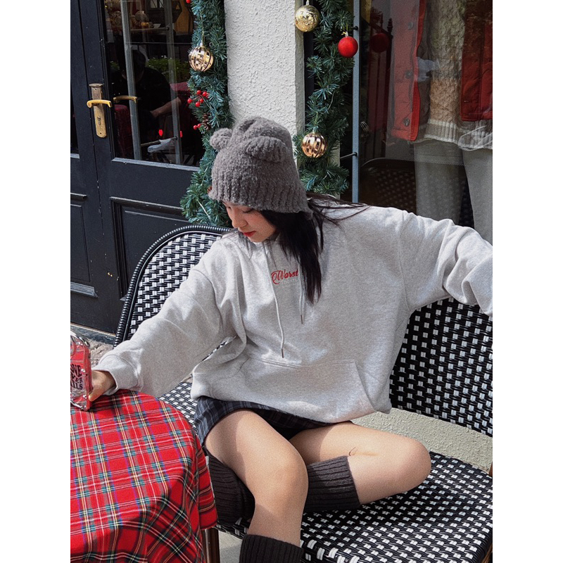 Áo Hoodie Nỉ Bông WORST THOXRI
