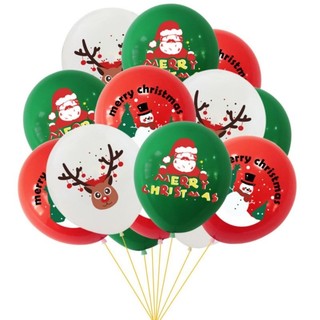Bóng bay Noel trang trí 01- quà noel giáng sinh
