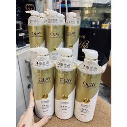 (sỉ) Sữa Tắm OLAY B3+Vitamin C 500ml Siêu Dưỡng Trắng Da, Cấp Ẩm Và Đàn Hồi Cho Da