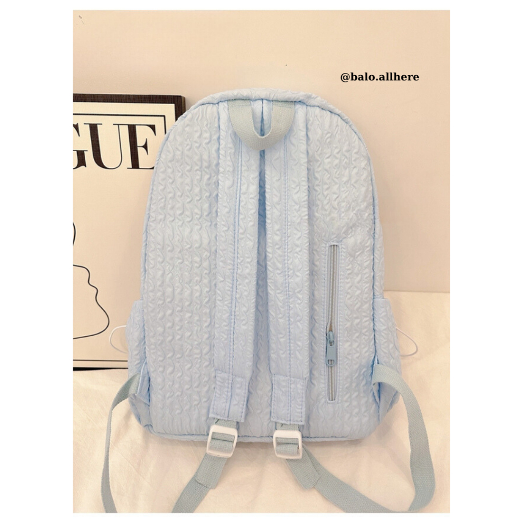 Balo Cặp Sách Đi Học Trơn Basic