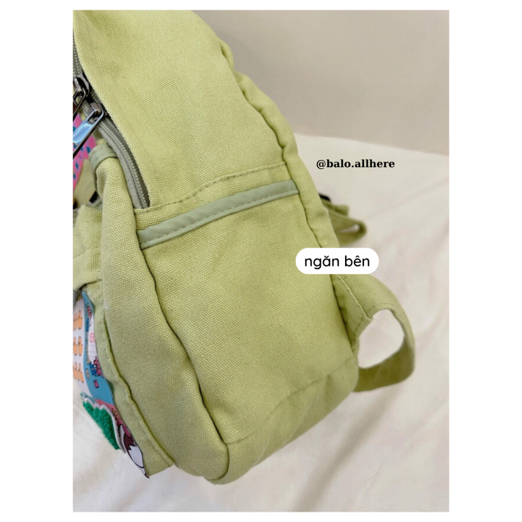 Balo Cặp Sách Đi Học Họa Tiết Dễ Thương