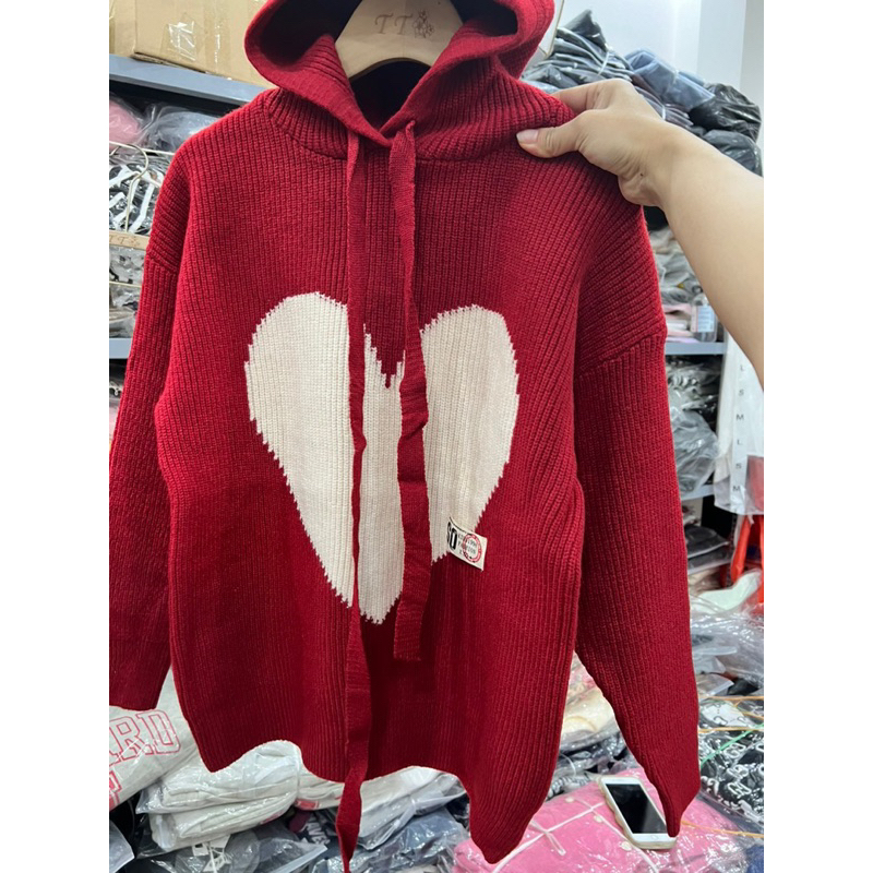 🔥 ÁO LEN HODIE ĐỎ QCCC NOEL