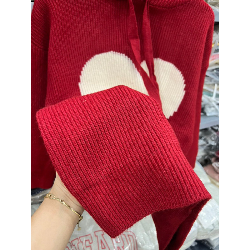 🔥 ÁO LEN HODIE ĐỎ QCCC NOEL