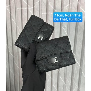Ví đựng thẻ cn card holder size 11 da thật full box