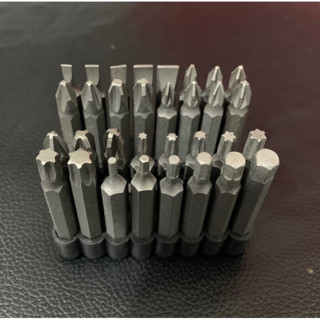 Bộ đầu vít 33 chi tiết, mũi vít 4 cạnh, 2 cạnh, lục giác, hoa thị đầy đủ tiện dụng cho các bác