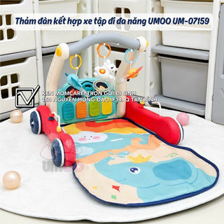 Thảm đàn kết hợp xe tập đ đa năng umoo