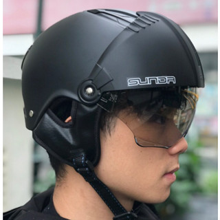 Mũ bảo hiểm kính âm kính âm (CAM KẾT HÀNG CHÍNH HÃNG 100%) Sunda- Size 54-57
