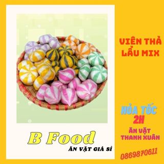 Viên Thả Lẩu Lacusina Mix 5 loại viên
