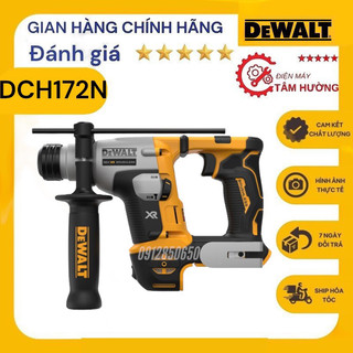 Máy khoan betong pin 18v dewalt dch172n-kr