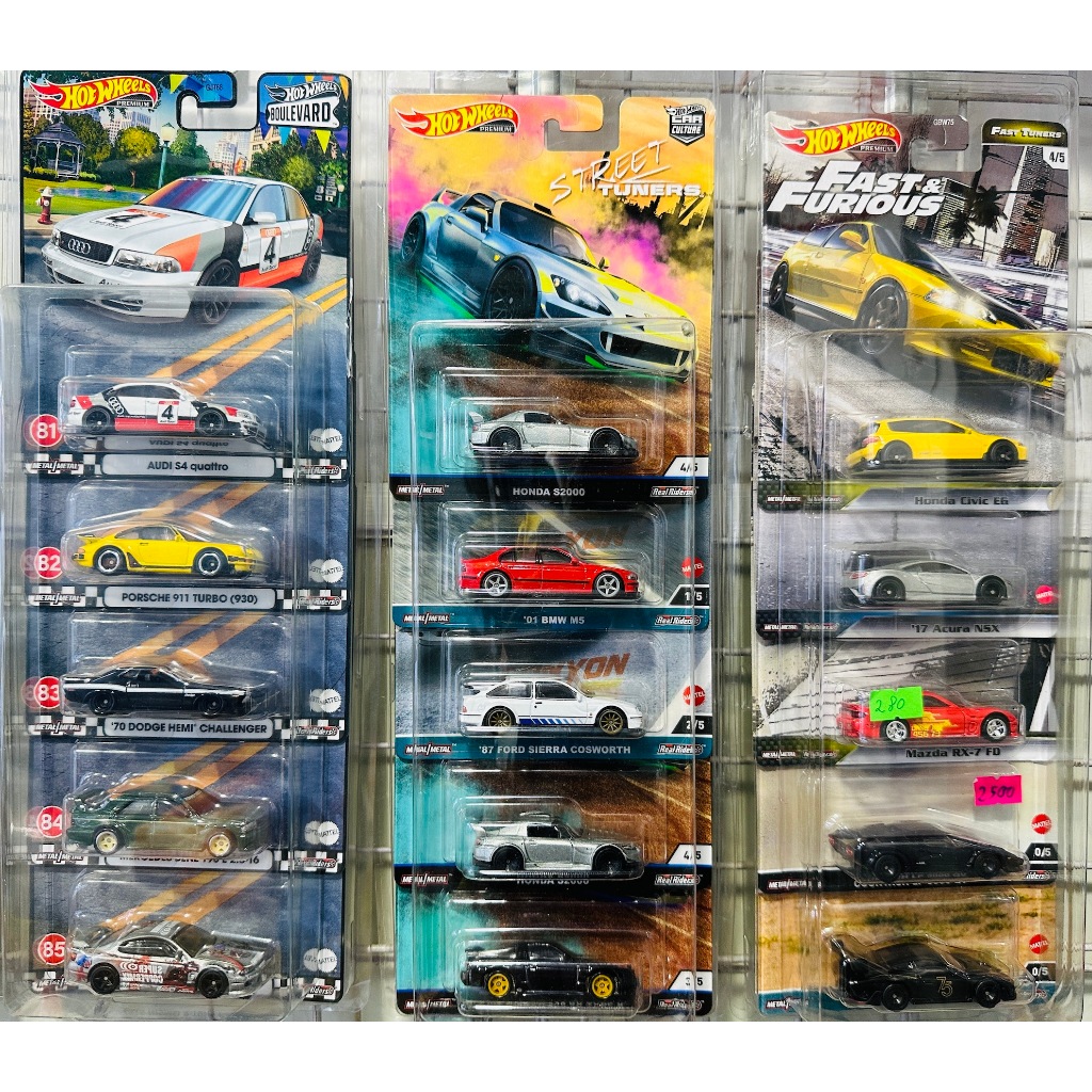 Hobby Store Hot Wheels Premium chọn ngẫu nhiên full card