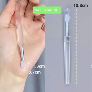 Cây chà tráng gương silicon chuyên dụng làm móng nail thao nhi