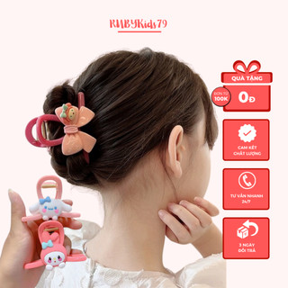 Kẹp tóc bé gái đáng yêu rubykids79, Kẹp tóc càng cua cho bé dễ thương