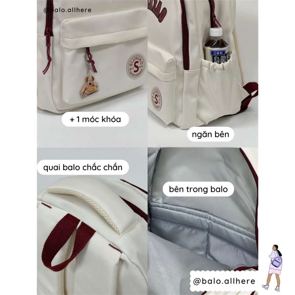 Balo Cặp Sách Đi Học Chống Nước