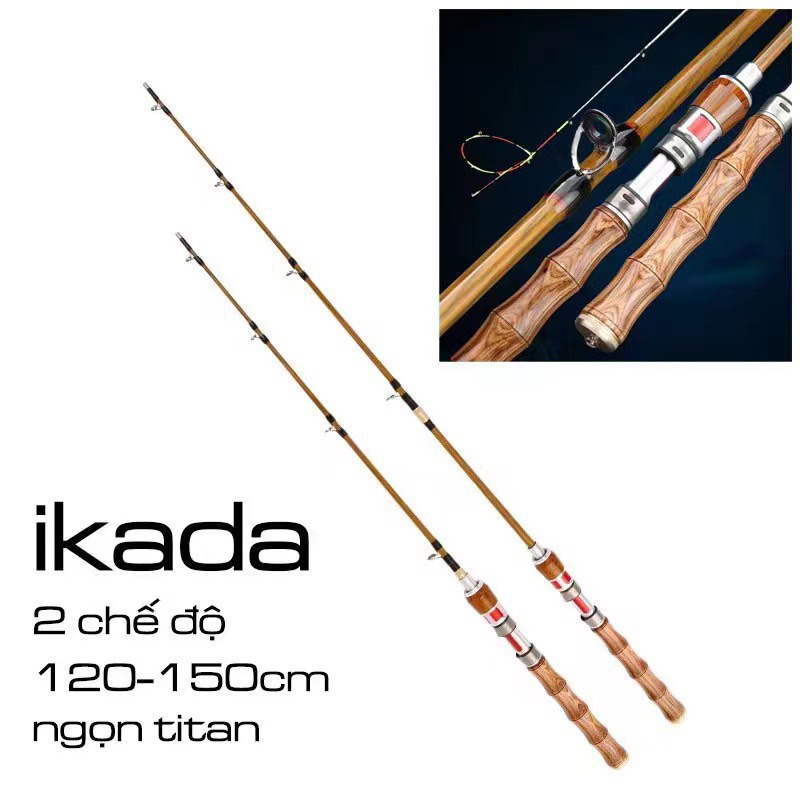 Cần iKada 120-150cm chuyên câu biển câu bè
