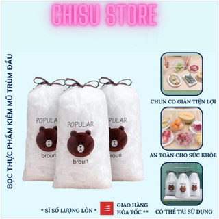Màng bọc thực phẩm túi bọc thực phẩm set 100 tiện lợi