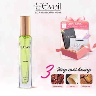 Nước hoa Unisex Aroma hương gỗ đàn hương, giấy cói và gỗ tuyết tùng, Nước hoa unisex dung tích 15ml