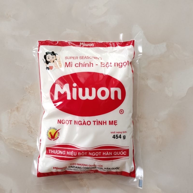 Bột ngọt mì chính Miwon M gói 454g
