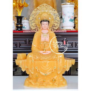 Tượng quan âm bồ tát cao 40cm - Tượng mẹ quan âm bồ tát bột đá đài loan cao cấp
