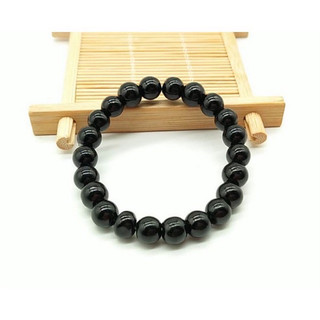 Chuỗi vòng tay đá đen may mắn