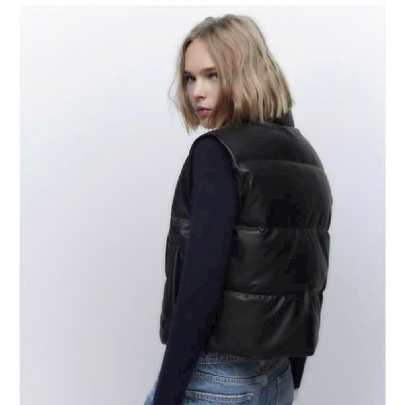 Áo gile da chần bông Za.ra