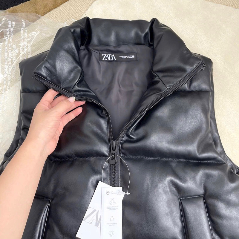 Áo gile da chần bông Za.ra