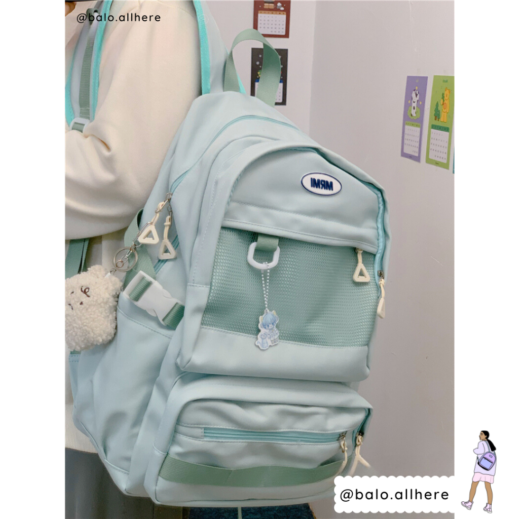 Balo Cặp Sách Đi Học Nam Nữ Chống Nước