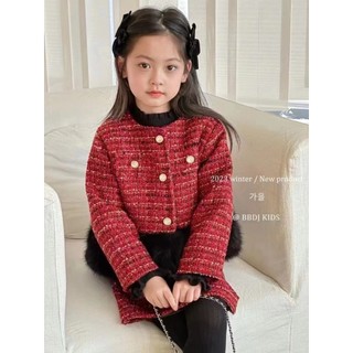 (Sẵn)(12-27kg)[ Hàng QCCC] Set dạ đỏ mặc Tết cho bé gái hàng cao cấp