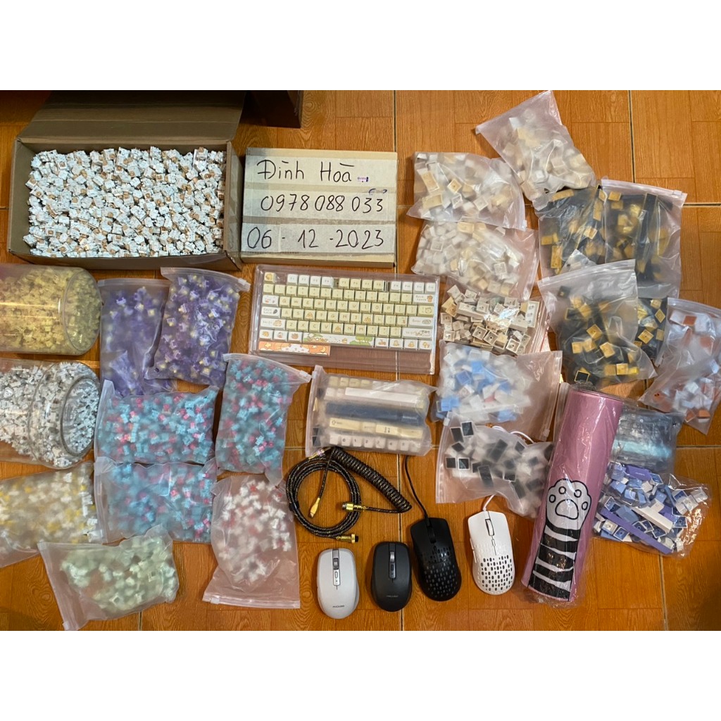 SWITHCH bóc phím new chưa gõ