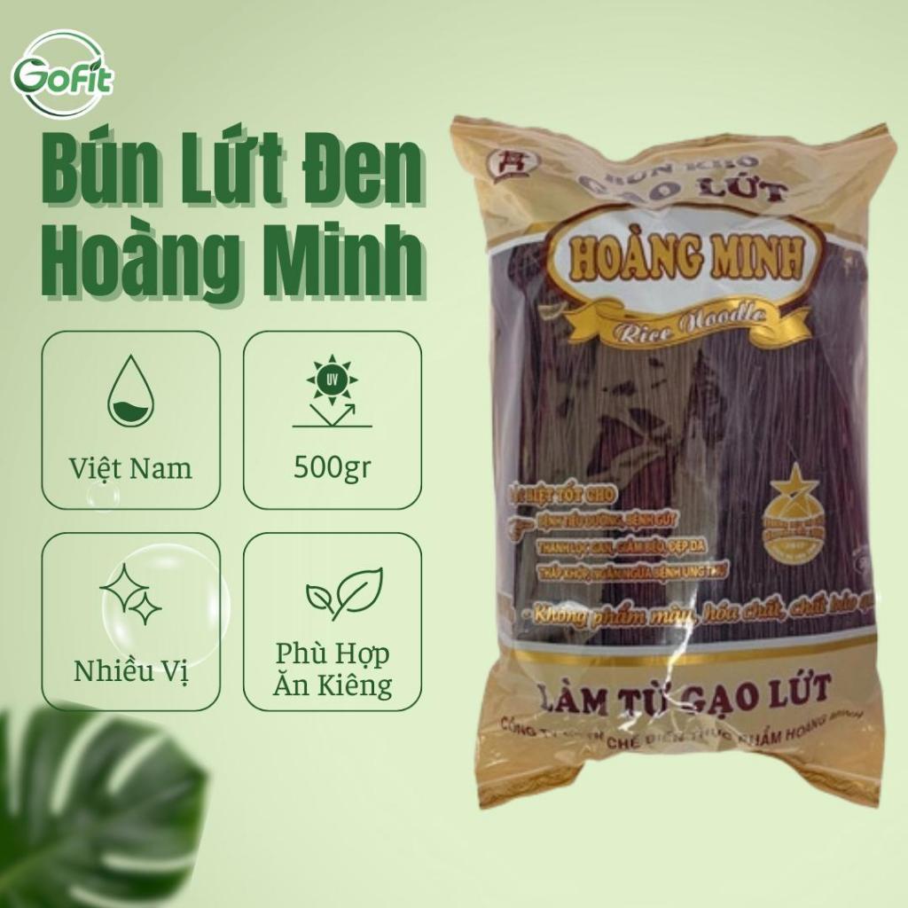 Bún Gạo Lứt Hoàng Minh 500Gr Eat Clean Thức Ăn Healthy Cho Người Ăn Kiêng