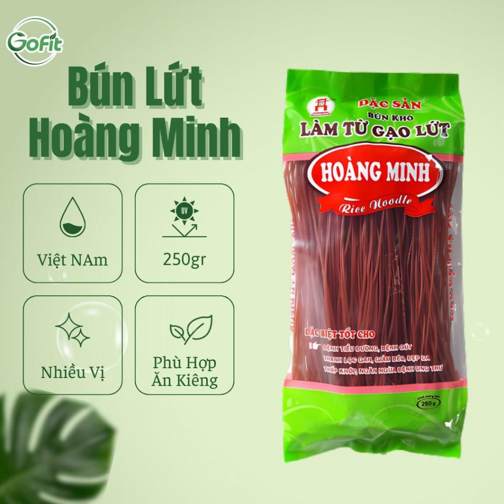 Bún Gạo Lứt Hoàng Minh 500Gr Eat Clean Thức Ăn Healthy Cho Người Ăn Kiêng