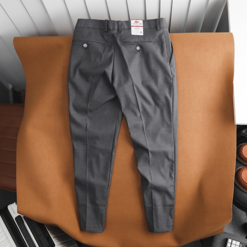 Quần Âu dài nam Lcst chất vải dày dặn dư xịn chuẩn hãng, không xù lông bám bụi - Hàng VNXK