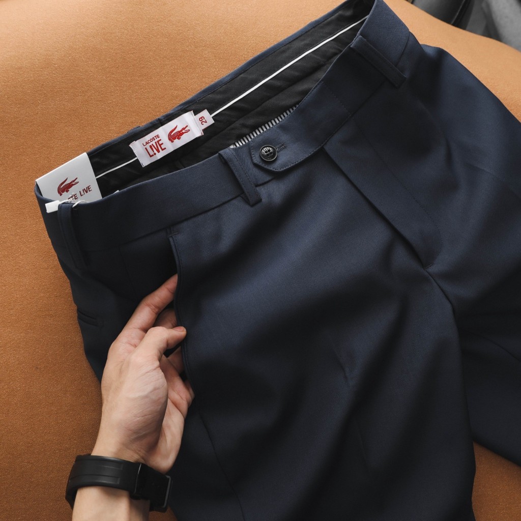 Quần Âu dài nam Lcst chất vải dày dặn dư xịn chuẩn hãng, không xù lông bám bụi - Hàng VNXK