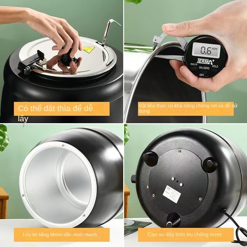 Nồi ủ trân châu 10L  ngon lâu hơn, bảo đảm vị ngon của trân châu