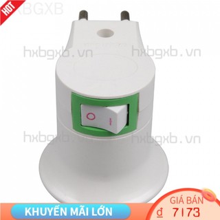 Đui Đèn E27 Có Công Tắc Và Phích Cắm.