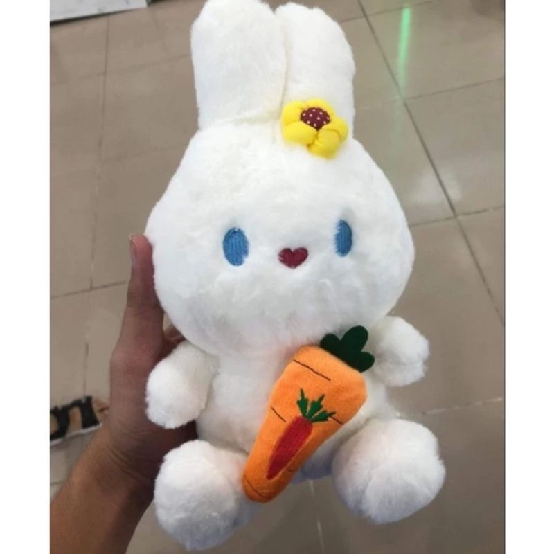 (30cm) Gấu bông thỏ trái cây,  ôm cà rốt